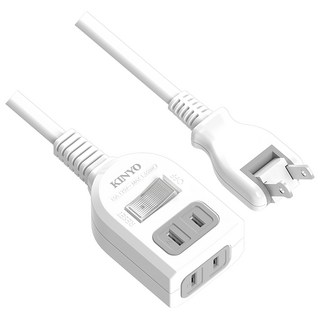 Kinyo 中繼安全延長線 NSD212-3, 91cm, 單色, 1個