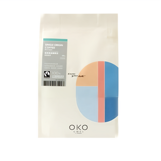 OKO 生態綠 公平單品 尼加拉瓜 250g 中烘焙 柑橘香氣 酸度明亮 杏桃香甜, 咖啡豆(無研磨), 1包