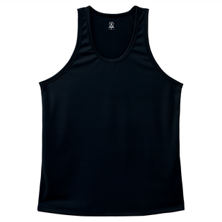 YUURSUn 宜而爽 男款速乾背心 U領吸濕排汗透氣, L, 黑