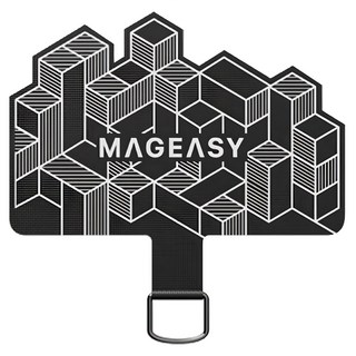 MAGEASY Strap Card Motion Edition 隨型掛繩片, 水泥叢林, 1個