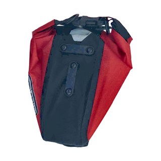 ORTLIEB Saddle-Bag 防水腳踏車座下袋，帶捲簾式封口和3M Scotchlite反光片, 紅色, 1個
