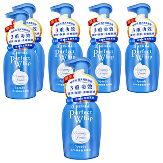 SENKA 專科 台灣公司貨 超微米潔顏慕絲, 150ml, 6瓶