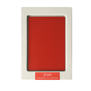 毛皇上 紅色 免洗寵物印泥 寵物爪印紀念品 安全無毒, 中號, 1個