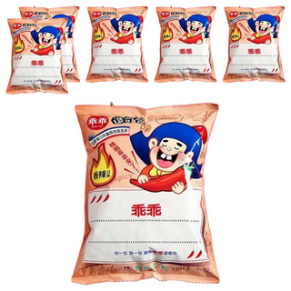 乖乖 玉米脆條 香辣口味,6包,40g