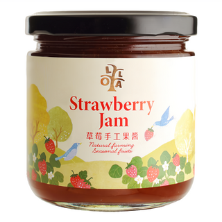 LOLA 蘿拉 手工草莓果醬 天然農場季節水果, 250g, 1罐