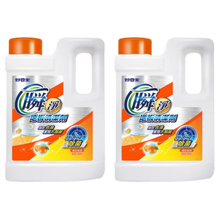 Magic Amah 妙管家 瞬淨地板清潔劑 清新橙香, 2kg, 2桶