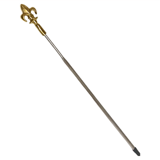 triangle 三角牌 百合串燒針 德國不鏽鋼 黃銅, 25cm, 1支