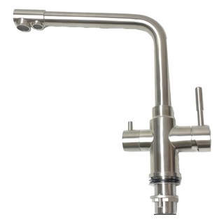 新多多小舖 304不鏽鋼立式三用RO水龍頭, 1個, 27 x 29cm