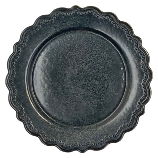 湛藍點紋9皿 日本製 , 23 x 2.6cm, XL11104-30, 1個, 湛藍點