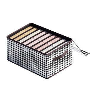 Joeki 衣物收納盒 C 9格, 千鳥格紋, 1個