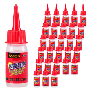 3M Scotch 保麗龍膠, 修補黏著容易淨手水洗使用方便, 32瓶