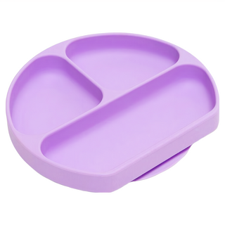 BUMKiNs 白金矽膠餐盤 耐熱-40°C~+175°C, 餐盤, 薰衣草紫, 1個