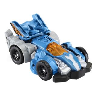 Vtech 聲光變形恐龍車 附測試電池 三角龍 兒童玩具, 1組