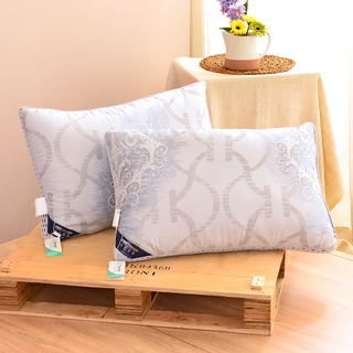 LooCa 石墨烯抗菌天絲三段式獨立筒枕頭 2個, 石墨烯, 1組