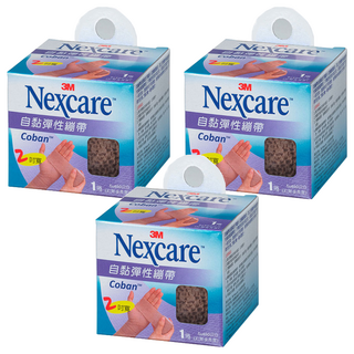 3M Nexcare 1582CP 自黏彈性繃帶, 1捲, 3盒