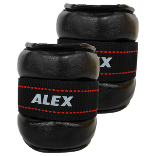 ALEX 丹力 PU型多功能加重器 Set, 適用於訓練肌腱, 強化及有氧運動, 穿戴時增加負重, C-2804, 4kg, 4KG (pair)