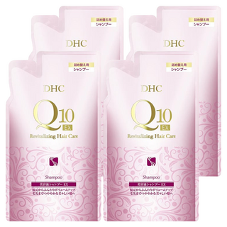 DHC Q10豐盈深層修護洗髮精補充包 EX (Refill), revitalizing hair care, 400ml, 4包