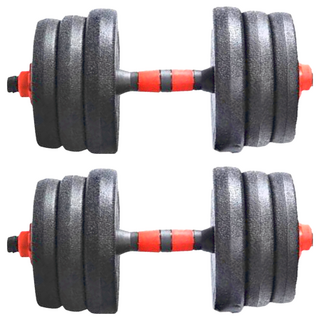 環保啞鈴 圓, 20kg, 2個