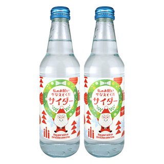 木村飲料 聖誕祈願汽水, 340ml, 2瓶