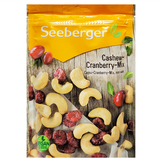 Seeberger 喜德堡 蔓越莓腰果綜合堅果, 150g, 1包