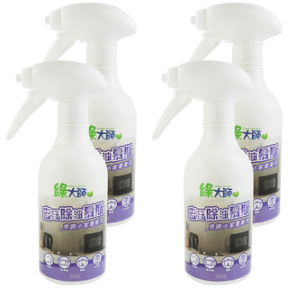 Green Master 綠大師 去汙除油慕斯, 烹調小家電專用，450ml, 4瓶