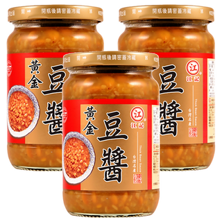 江記 黃金豆醬 360g, 3罐