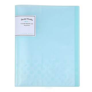 KOKUYO 國譽 Pastel Cookie NOViTA R收納資料夾, A4(315 x 239 x 12mm), 藍色, 1本