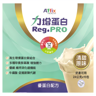 Affix 艾益生 力增蛋白 原味 高生理價蛋白質組合 多種珍貴胺基酸 優纖維, 24g, 1盒