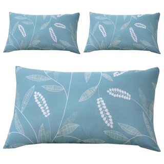 LoveCity 寢城之戀 可水洗印花枕 超細舒柔棉透氣舒適 台灣製, 依蔓草, 3個