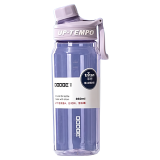 DODGE 道奇 提把直飲水壺 旋轉蓋, 星黛紫色, 860ml, 1個