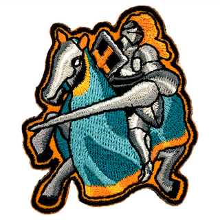 A-ONE 匯旺 造型刺繡 歐洲鐵甲武士 7.5 X 6 CM, 1個