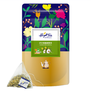 High Tea 伂橙 洋甘菊綠國寶茶 無咖啡因 舒緩身心, 12包, 3g, 1袋