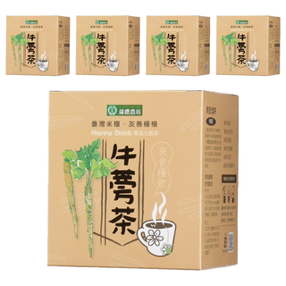 蔴鑽農坊 黑琵牛蒡茶, 13g, 10包, 5盒