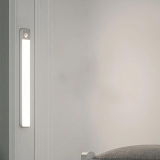 USB充電磁吸式無線超薄 LED感應燈 60cm 白光, 1個