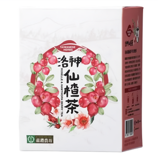 蔴鑽農坊 洛神仙楂茶, 1個, 2g, 12個裝