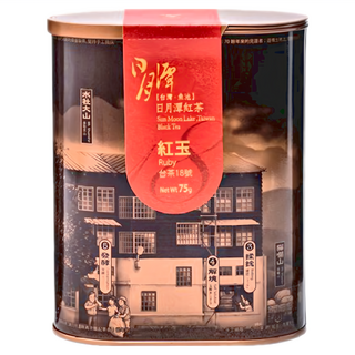 魚池鄉農會 典藏茶葉 紅玉, 台灣紅茶, 薄荷肉桂香, 75g, 1罐