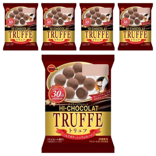 BOURBON 北日本 松露巧克力, 57g, 5包