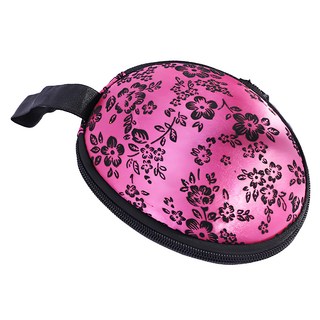 【e.dot】防沾黏隱形胸罩收納袋 花紋 旅行便攜 防變形, 16x12cm