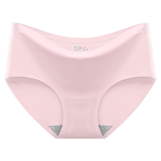 UNDERWEAR 冰絲涼感透氣內褲 無痕褲 Modal/Cotton/Coton/Elastane/Elastaani, L, 新款淡粉