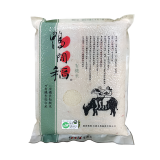 鴨間稻 有機長秈白米, 1包, 3kg, CNS三等