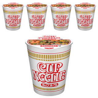 NISSIN 日清 CUP NOODLE 合味道 原味系列 鮮蝦味杯麵, 5入