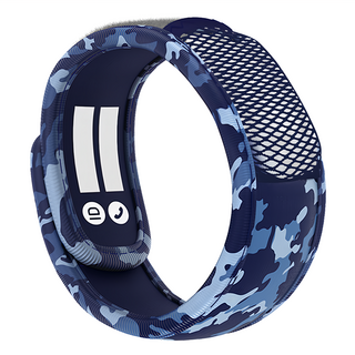 PARA'KITO 帕洛 天然精油防蚊兒童手環 (3-7T), 藍色迷彩, 1組