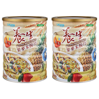 LiKang 立康生醫 養生果麥米脆片 Nutriplus Muesli Flakes, 500g, 2罐