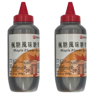 EverStyle 柏泰 楓糖風味糖漿, 450g, 2瓶