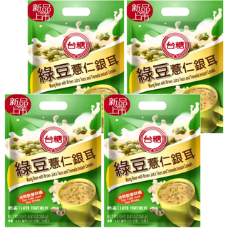 台糖 綠豆薏仁銀耳, 冷熱飲皆宜, 250g, 4袋