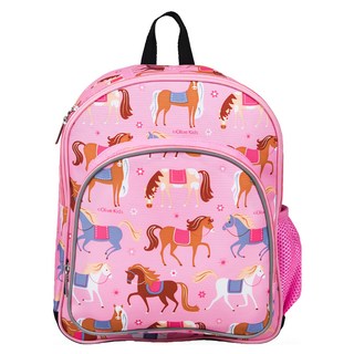 Wildkin 40系列 幼兒背包 30.5x24.5x11.5公分 超輕量: 300g 粉色, 30.5 x 25.5 x 11.5cm, 凱莉小馬