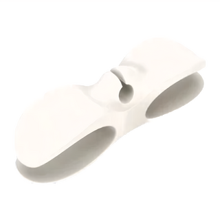 小麥購物 電線固定器 Y006 24g, 10個, 純淨白色