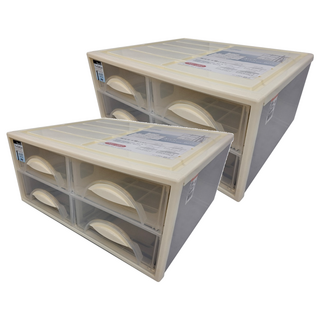 KEYWAY 聯府 抽屜整理箱 26L, 顏色隨機, 2個