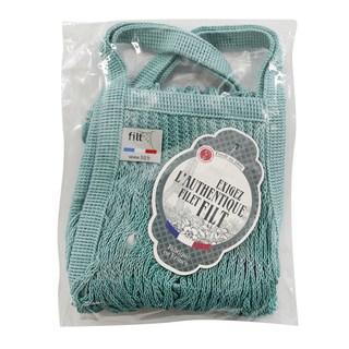 Filt1860 經典手工編織袋 - 湖水綠 ML, 1件