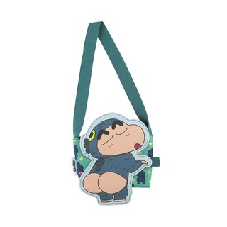 蠟筆小新 半套式飲料提袋 怪獸屁屁, 怪獸屁屁 綠色, 1個